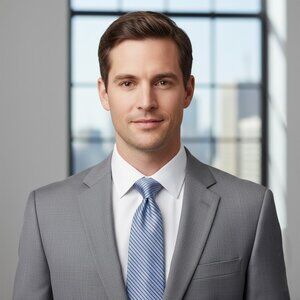 Forsyth Men’s NWOT Necktie, 100% Silk